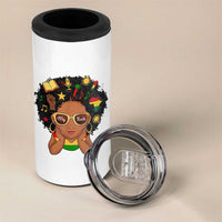 My Roots Black History Culture Pride 4 in 1 Can Cooler Tumbler African American Heritage - Wonder Print Shop
