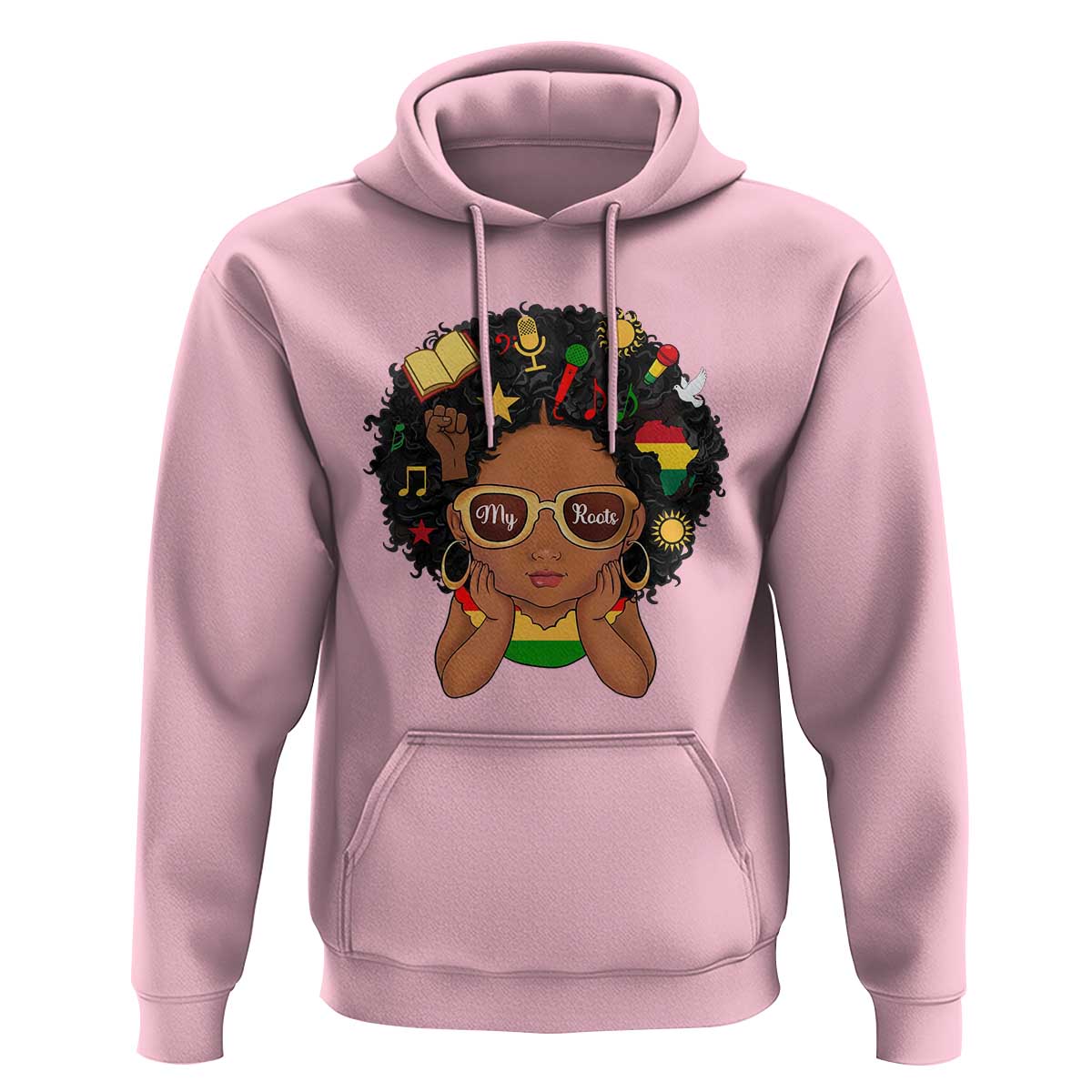 My Roots Black History Culture Pride Hoodie African American Heritage - Wonder Print Shop