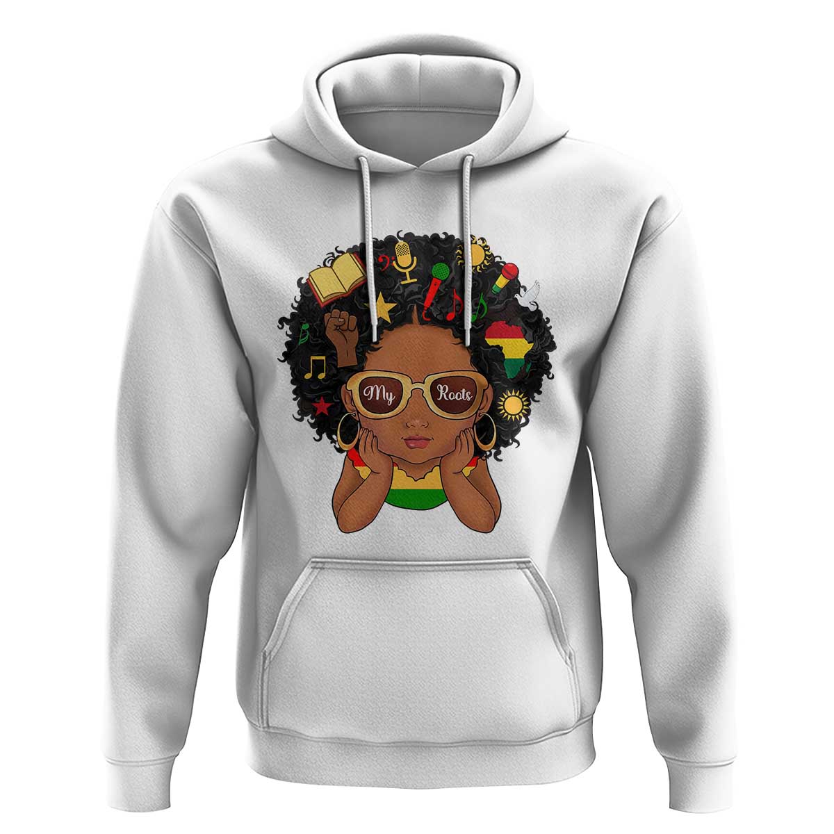 My Roots Black History Culture Pride Hoodie African American Heritage - Wonder Print Shop
