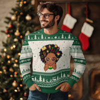 My Roots Black History Culture Pride Ugly Christmas Sweater African American Heritage - Wonder Print Shop