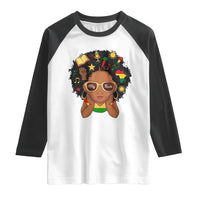 My Roots Black History Culture Pride Raglan Shirt African American Heritage - Wonder Print Shop