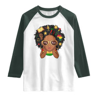 My Roots Black History Culture Pride Raglan Shirt African American Heritage - Wonder Print Shop