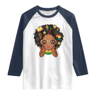 My Roots Black History Culture Pride Raglan Shirt African American Heritage - Wonder Print Shop