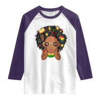 My Roots Black History Culture Pride Raglan Shirt African American Heritage - Wonder Print Shop