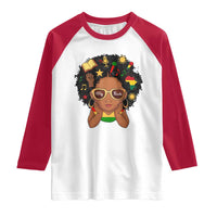 My Roots Black History Culture Pride Raglan Shirt African American Heritage - Wonder Print Shop