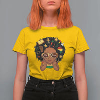 My Roots Black History Culture Pride T Shirt For Women African American Heritage - Wonder Print Shop