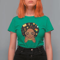 My Roots Black History Culture Pride T Shirt For Women African American Heritage - Wonder Print Shop