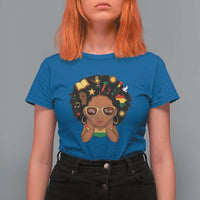 My Roots Black History Culture Pride T Shirt For Women African American Heritage - Wonder Print Shop