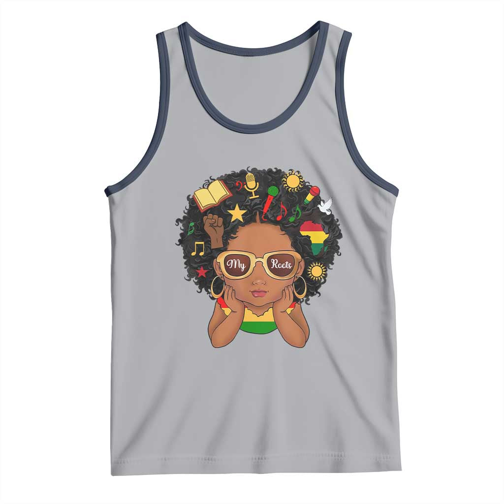 My Roots Black History Culture Pride Tank Top African American Heritage - Wonder Print Shop