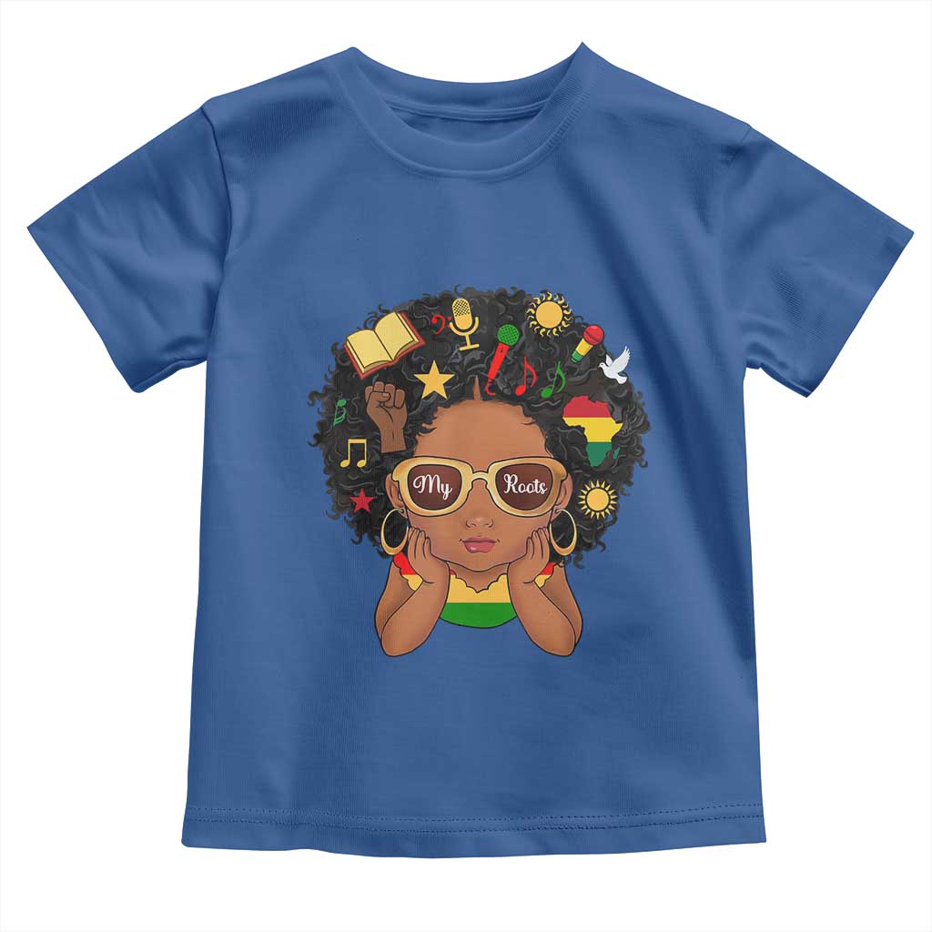 My Roots Black History Culture Pride Toddler T Shirt African American Heritage - Wonder Print Shop