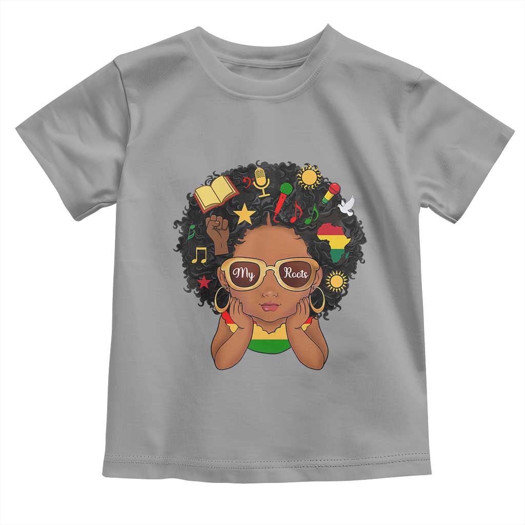 My Roots Black History Culture Pride Toddler T Shirt African American Heritage - Wonder Print Shop