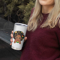 My Roots Black History Culture Pride Tumbler Cup African American Heritage - Wonder Print Shop