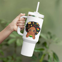 My Roots Black History Culture Pride Tumbler With Handle African American Heritage - Wonder Print Shop