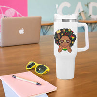 My Roots Black History Culture Pride Tumbler With Handle African American Heritage - Wonder Print Shop