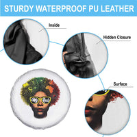 Black History Month Spare Tire Cover My Roots African American Pride Gift - Wonder Print Shop