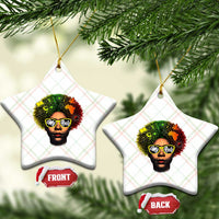 Black History Month Ceramic Ornament My Roots African American Pride Gift - Wonder Print Shop