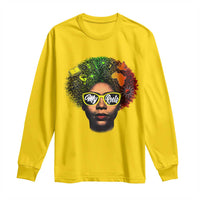 Black History Month Long Sleeve Shirt My Roots African American Pride Gift - Wonder Print Shop