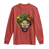 Black History Month Long Sleeve Shirt My Roots African American Pride Gift - Wonder Print Shop