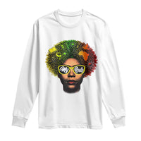 Black History Month Long Sleeve Shirt My Roots African American Pride Gift - Wonder Print Shop