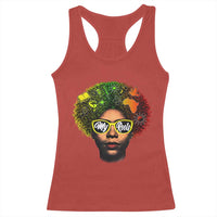 Black History Month Racerback Tank Top My Roots African American Pride Gift - Wonder Print Shop