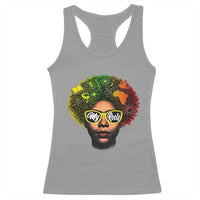 Black History Month Racerback Tank Top My Roots African American Pride Gift - Wonder Print Shop