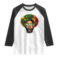 Black History Month Raglan Shirt My Roots African American Pride Gift - Wonder Print Shop