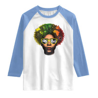 Black History Month Raglan Shirt My Roots African American Pride Gift - Wonder Print Shop