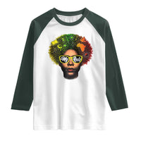 Black History Month Raglan Shirt My Roots African American Pride Gift - Wonder Print Shop