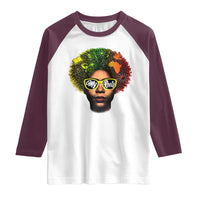 Black History Month Raglan Shirt My Roots African American Pride Gift - Wonder Print Shop