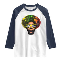 Black History Month Raglan Shirt My Roots African American Pride Gift - Wonder Print Shop