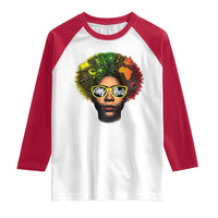 Black History Month Raglan Shirt My Roots African American Pride Gift - Wonder Print Shop