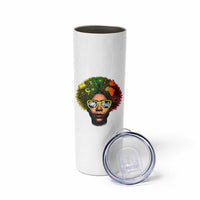 Black History Month Skinny Tumbler My Roots African American Pride Gift - Wonder Print Shop
