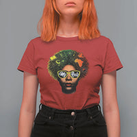 Black History Month T Shirt For Women My Roots African American Pride Gift - Wonder Print Shop