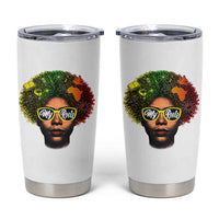 Black History Month Tumbler Cup My Roots African American Pride Gift - Wonder Print Shop