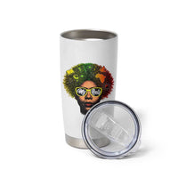 Black History Month Tumbler Cup My Roots African American Pride Gift - Wonder Print Shop