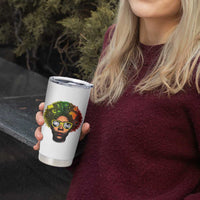 Black History Month Tumbler Cup My Roots African American Pride Gift - Wonder Print Shop