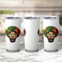 Black History Month Tumbler Cup My Roots African American Pride Gift - Wonder Print Shop