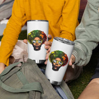 Black History Month Tumbler Cup My Roots African American Pride Gift - Wonder Print Shop