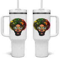 Black History Month Tumbler With Handle My Roots African American Pride Gift - Wonder Print Shop