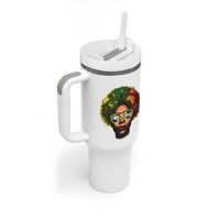 Black History Month Tumbler With Handle My Roots African American Pride Gift - Wonder Print Shop