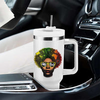 Black History Month Tumbler With Handle My Roots African American Pride Gift - Wonder Print Shop
