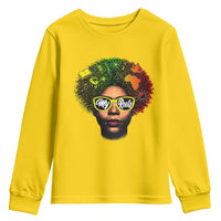 Black History Month Youth Sweatshirt My Roots African American Pride Gift - Wonder Print Shop