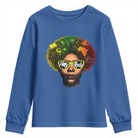 Black History Month Youth Sweatshirt My Roots African American Pride Gift - Wonder Print Shop