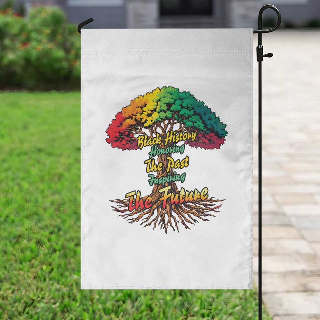 Black History Month Quote Garden Flag Inspiring The Future Honoring The Past - Wonder Print Shop