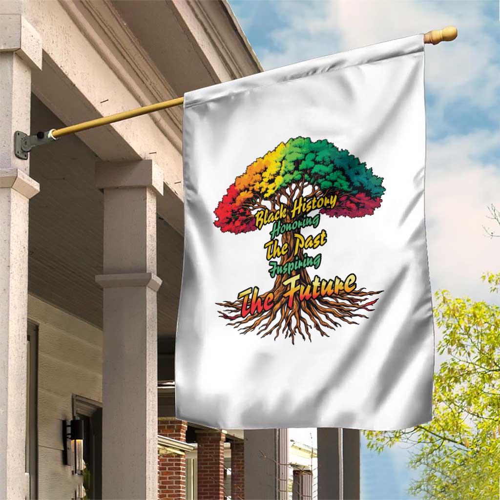 Black History Month Quote Garden Flag Inspiring The Future Honoring The Past - Wonder Print Shop