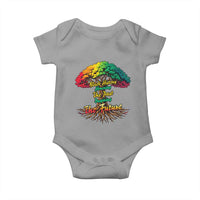 Black History Month Quote Baby Onesie Inspiring The Future Honoring The Past - Wonder Print Shop