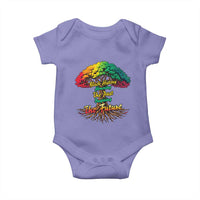 Black History Month Quote Baby Onesie Inspiring The Future Honoring The Past - Wonder Print Shop
