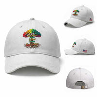 Black History Month Quote Baseball Cap Inspiring The Future Honoring The Past