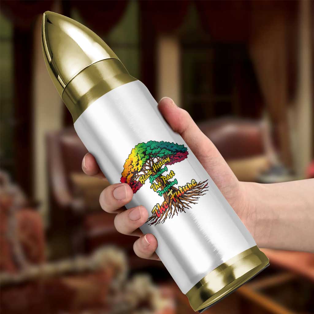 Black History Month Quote Bullet Tumbler Inspiring The Future Honoring The Past - Wonder Print Shop