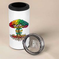 Black History Month Quote 4 in 1 Can Cooler Tumbler Inspiring The Future Honoring The Past - Wonder Print Shop